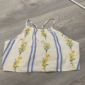 Forever 21 Tie Crop Top